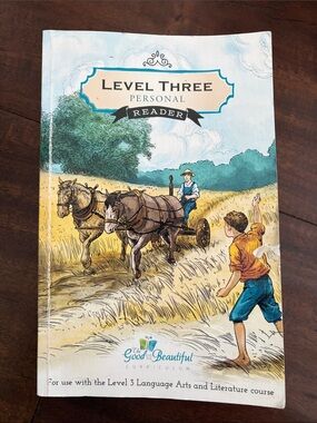 Level Three Personal Reader - The Good and the Beautiful (Blue/Cream Cover)